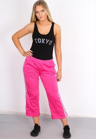 VINTAGE ADIDAS PINK TRACK PANT