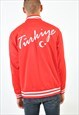 VINTAGE TRACK JACKET IN RED