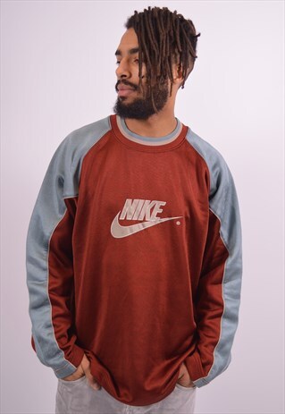 VINTAGE NIKE SWEATSHIRT JUMPER MAROON
