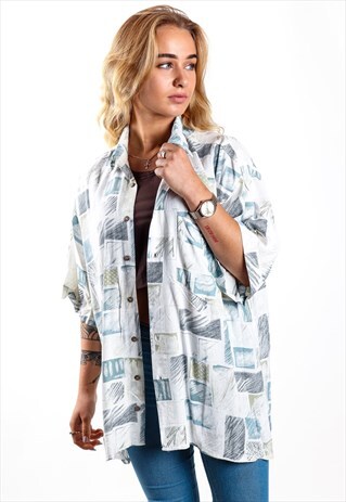 VINTAGE PATTERNED SHIRT S658