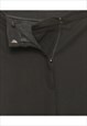BLACK CASUAL CORNER TAPERED TROUSERS - W30