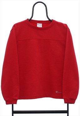 Vintage Champion Red Sweatshirt Womens