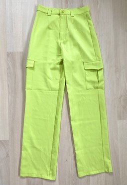 Neon Tailored Trousers