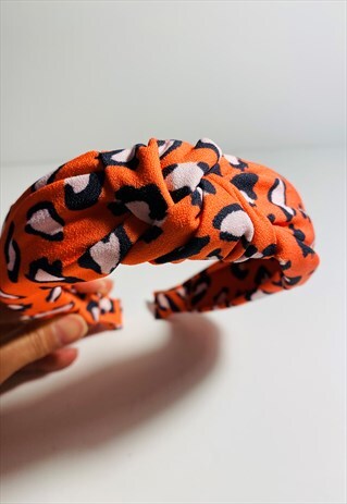 LEOPARD PRINT HEADBAND