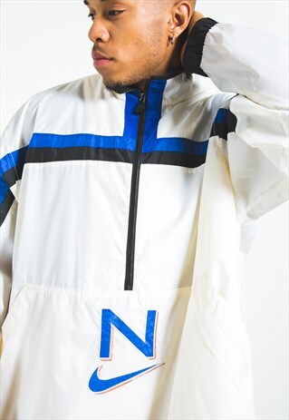 VINTAGE 80S 1/4 ZIP NIKE JACKET / S2740