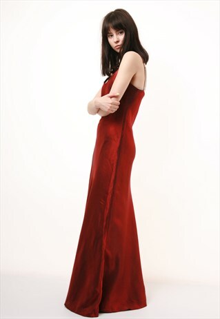 90S VINTAGE SLEEP MAXI LONG DRESS 695