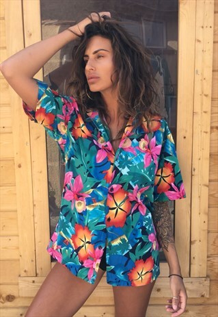 OVERSIZED RETRO 90S 80S VINTAGE UNISEX FESTIVAL SHIRT
