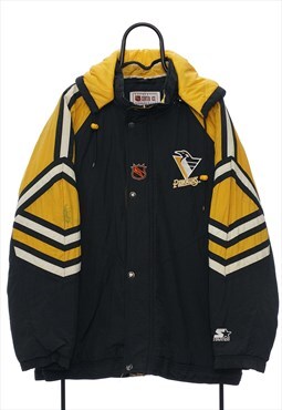 Vintage Starter NHL Pittsburgh Penguins Black Coat