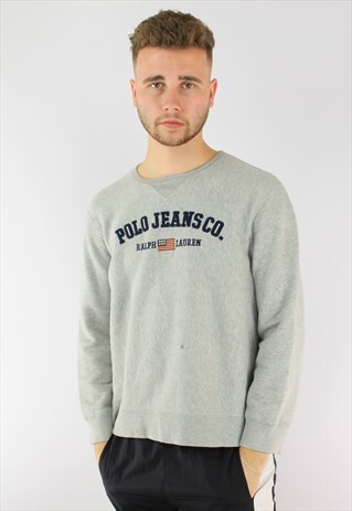 RALPH LAUREN POLO JEANS LOGO SWEATSHIRT