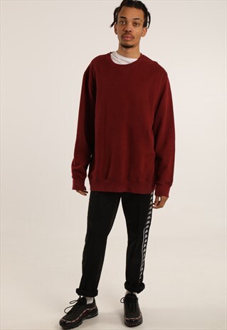 VINTAGE IZOD EMBROIDERED LOGO SWEATSHIRT