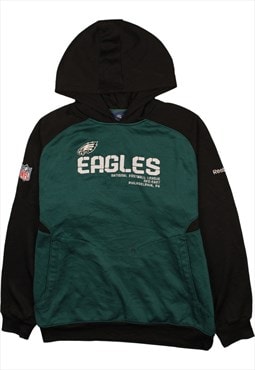 Vintage 90's NFL Hoodie Eagles Pullover NFL Green,