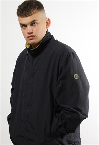 VINTAGE TIMBERLAND NAVY WINDBREAKER JACKET