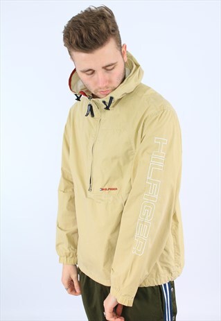 TOMMY HILFIGER ARM SPELLOUT VINTAGE SAILING JACKET