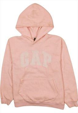 Vintage 90's Gap Fleece Jumper Spellout Pullover Pink