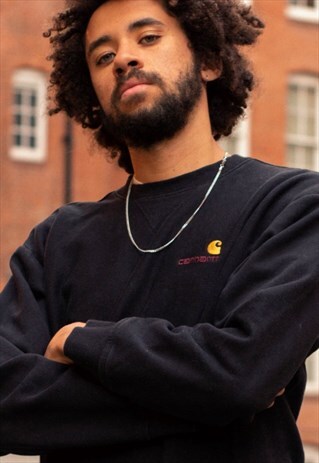 VINTAGE CARHARTT SWEATSHIRT IN BLACK AND GOLD