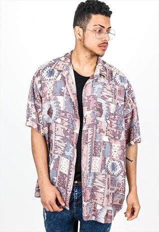 VINTAGE PATTERNED SHIRT S258
