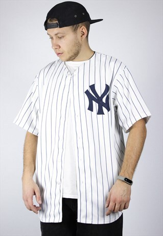 MENS MAJESTIC NY YANKEES ICHIRO SUZUKI BASEBALL JERSEY SHIRT