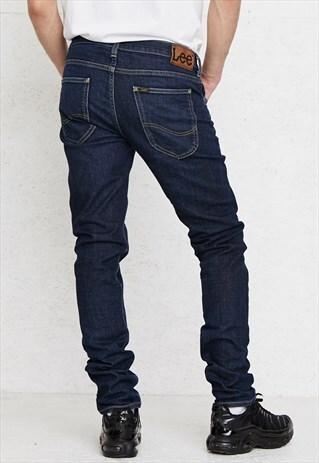 VINTAGE NAVY LEE DENIM JEANS