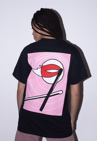 MATCH BLACK TEE