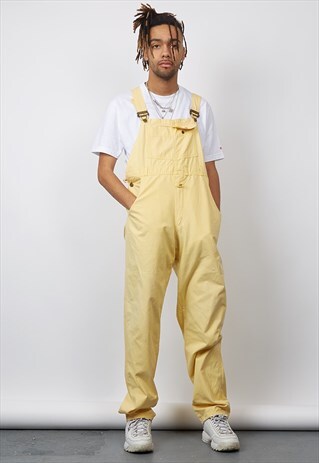 VINTAGE 90'S CARRERA YELLOW DUNGAREES