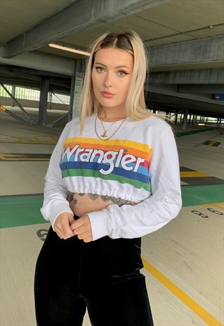 vintage wrangler sweatshirt