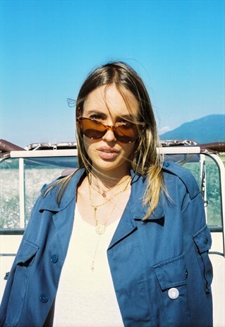 VINTAGE UNISEX WORKWEAR JACKET "BLEU DE TRAVAIL"