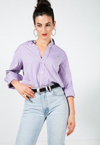 VINTAGE 80S POLO RALPH LAUREN SHIRT/ S2434