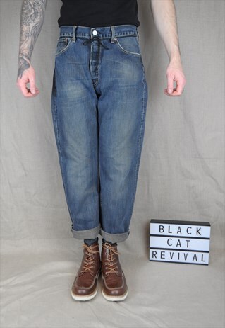 LEVI'S MID WASH DENIM JEANS
