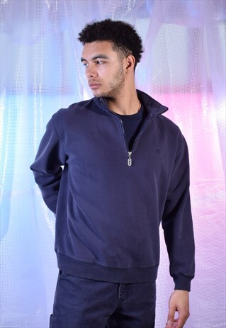 VINTAGE FILA NAVY SWEATSHIRT