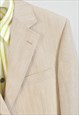 VINTAGE 00S BEIGE BLAZER JACKET