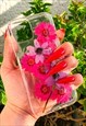 IPHONE 12 AND PRO 12 PRO DRIED FLOWERS CLEAR PHONE CASE
