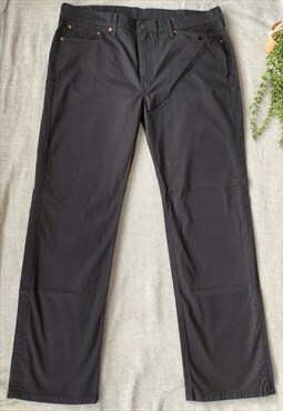 Vintage 90's 514 Levi Black Chino Trousers