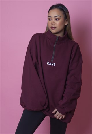 OVERSIZED RARE 1/4 ZIP JUMPER