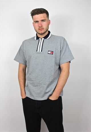 90'S RARE RETRO 1/4 ZIP TOP