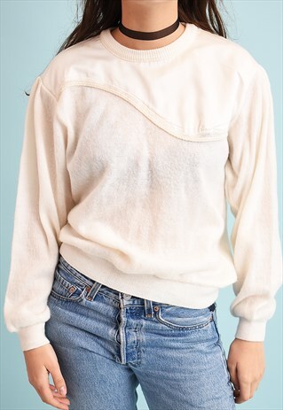 80'S RETRO NEUTRAL MOMS KNIT JUMPER