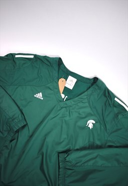 Vintage 90s Adidas Green Sport Sweatshirt 