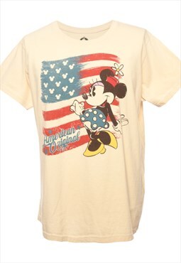 Vintage Disney Mickey Mouse Cartoon T-shirt - XXL