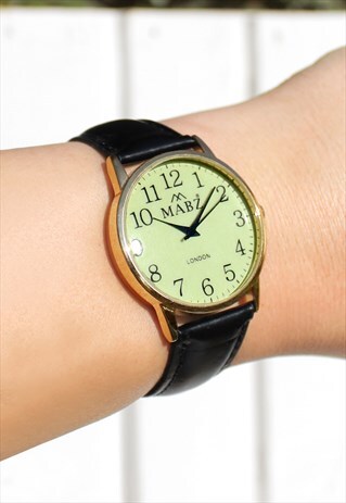 LUMINOUS FACE GOLD WATCH