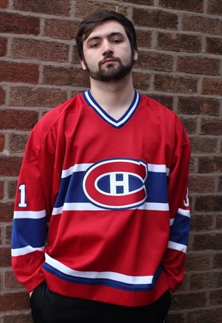 VINTAGE MONTREAL CANADIENS NHL HOCKEY JERSEY