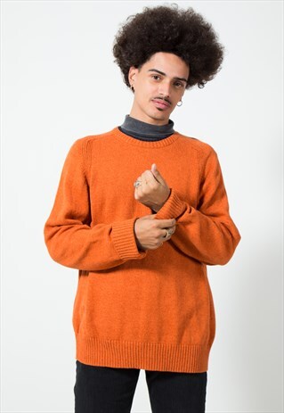 ON SALE VINTAGE 80S TOMMY HILFIGER KNITWEAR JUMPER / S0433