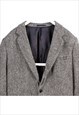 VINTAGE 90'S HARRIS TWEED BLAZER TWEED WOOL JACKET BUTTON UP