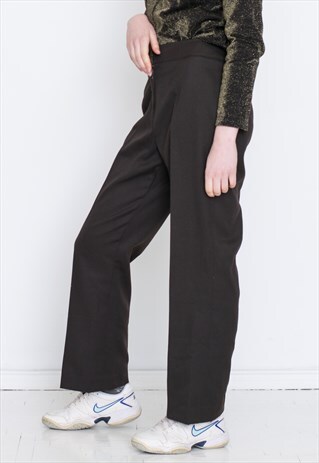 VINTAGE BROWN HIGH WAIST RETRO JEANS