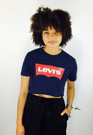 LEVIS CROPPED T SHIRT