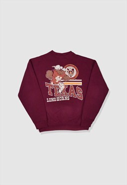 Vintage 90s Texas Longhorns American Football Sweatshirt