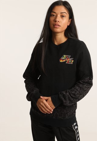 VINTAGE NIKE EMBROIDERED SPELLOUT SWEATSHIRT