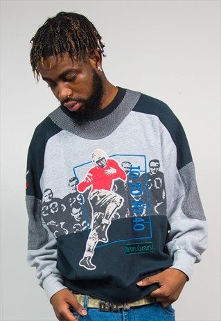 90S NIKE SPORTS CLASSICS AMERICAN FOOTBALL SWEATSHIRT