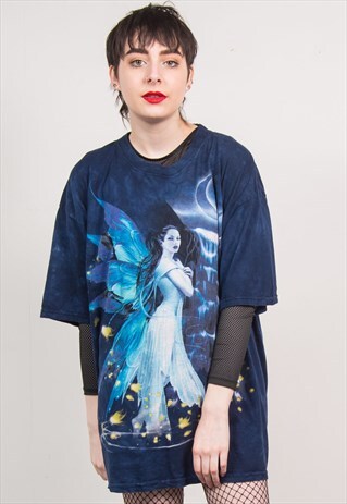 VINTAGE 90'S NIGHT FAIRY GRUNGE T-SHIRT