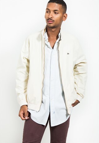 VINTAGE 80S LACOSTE BOMBER JACKET / S9437