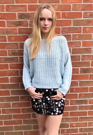 CHUNKY KNIT BOXY JUMPER