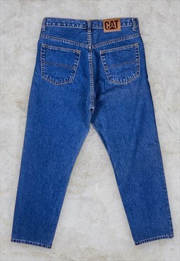 Vintage CAT Caterpillar Jeans Blue Tapered W36 L32